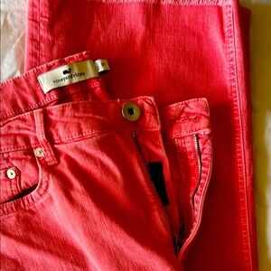 Vineyard Vines Pink Denim Jeans Vibrant Style